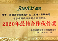 【美·记闻】HJC黄金城平台被评为“2020年最佳合作伙伴”